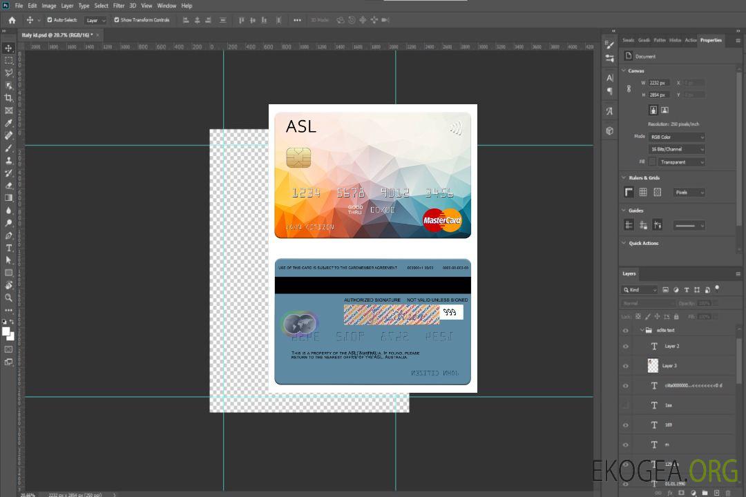 Australie Carte master d'Australian Settlements Limited (ASL) template